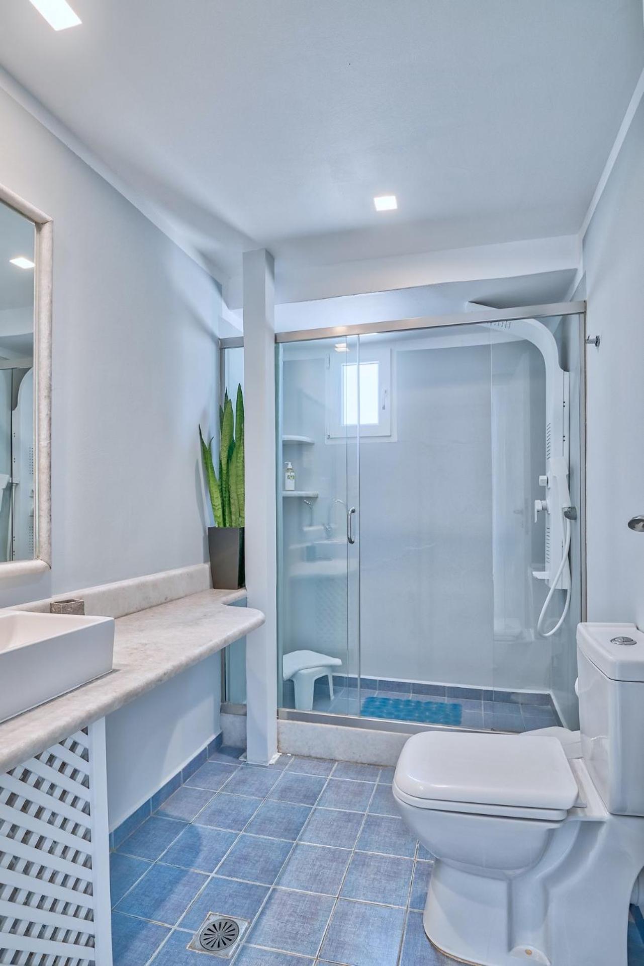 Blue Dolphin Antiparos Villas And Suites Agios Georgios  Bagian luar foto